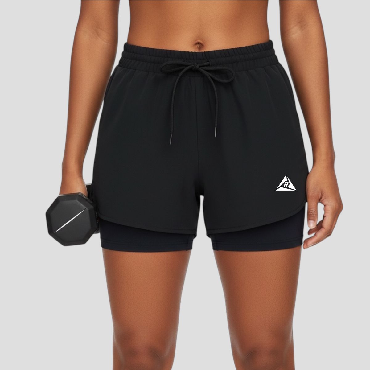 RIPPLE FT - Combo x2 Pantalonetas con Licra Corta Mujer GYM