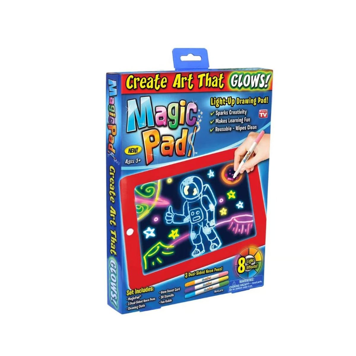 GENERICO - Tableta De Dibujo Con Luz Led Magic Pad