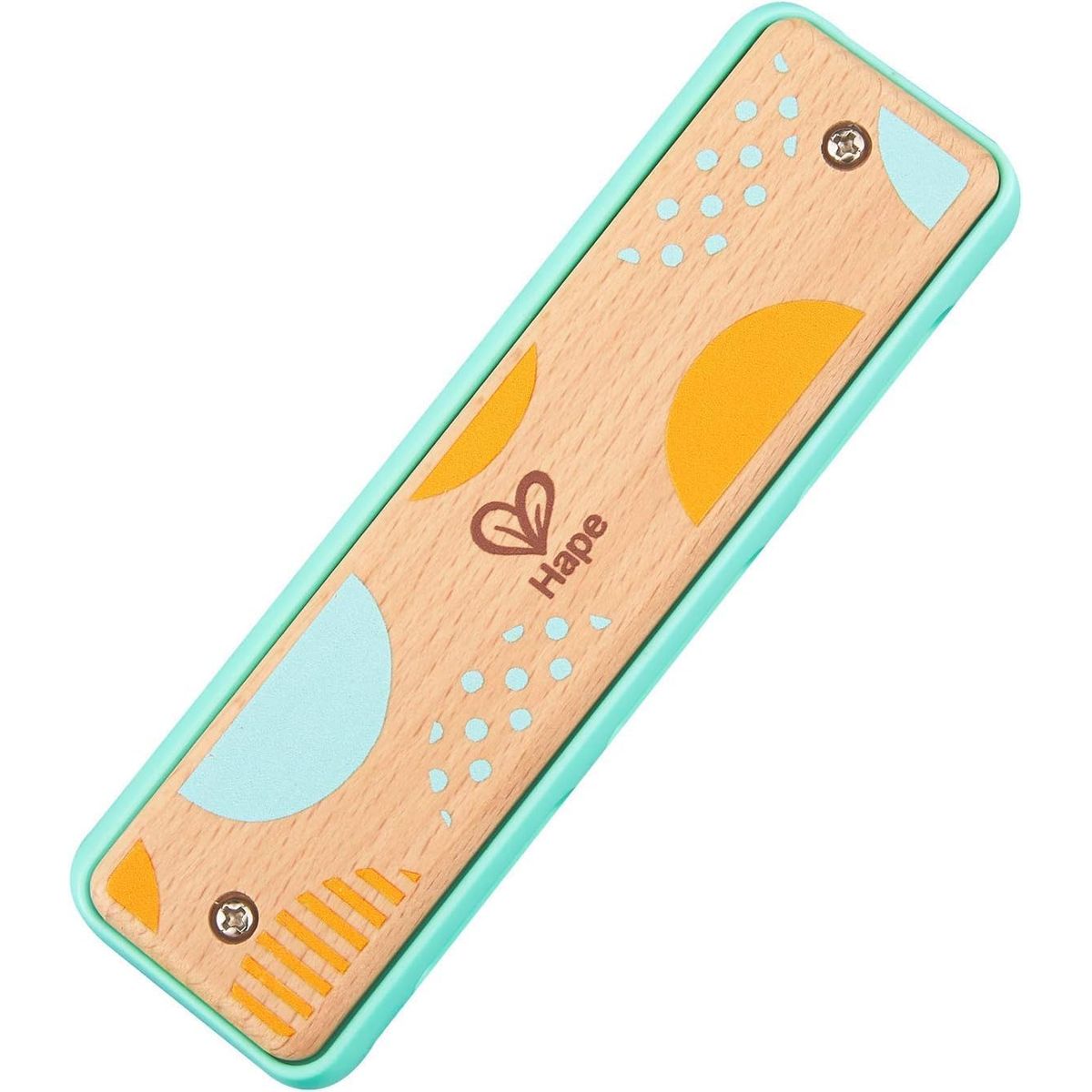 HAPE - Juguete Armónica En Madera Celeste Hape Para Niños