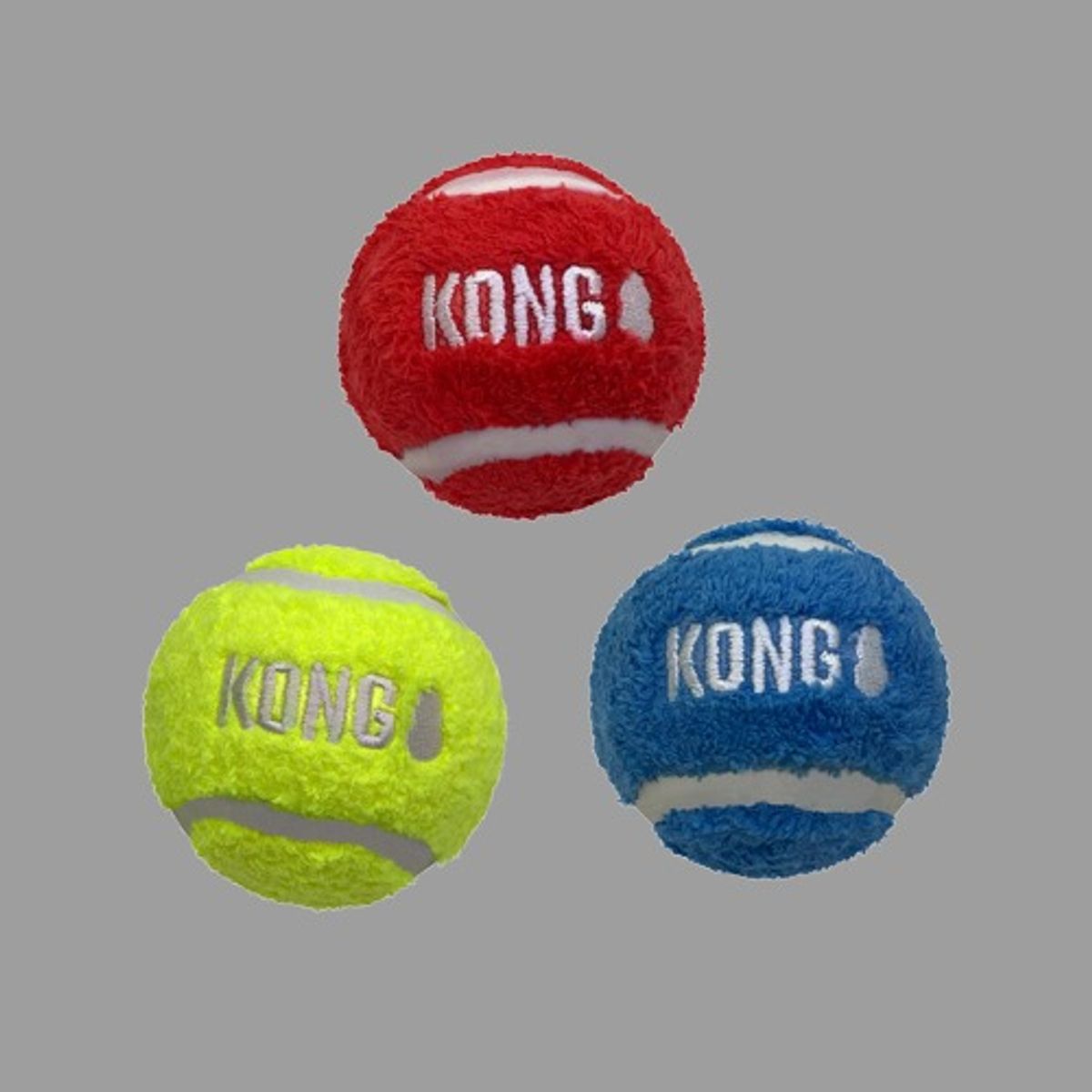 KONG COMPANY - KONG Softies Sports Pelota Perro talla M x3unds