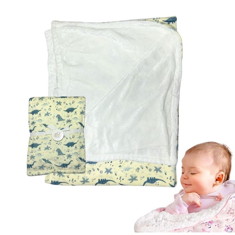 AMERICAN GENERICS - Cobija Doble Faz Para Bebe Térmica Antialérgica 101 Cmx76 Cm