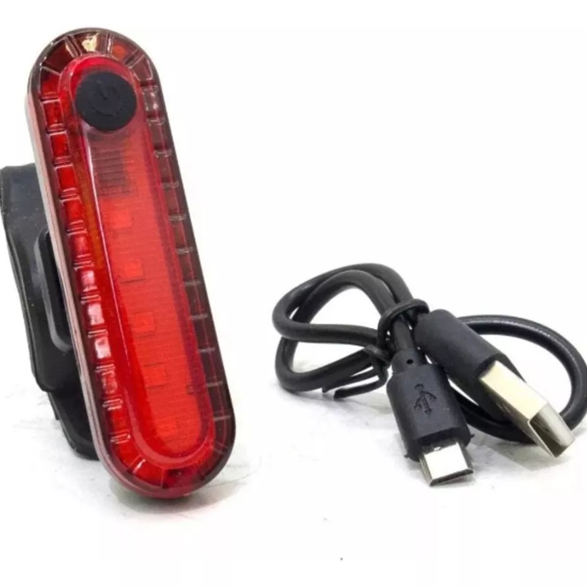 GENERICO - Luces Led Bicicleta Recargable Usb 50 Lumens Vulcano