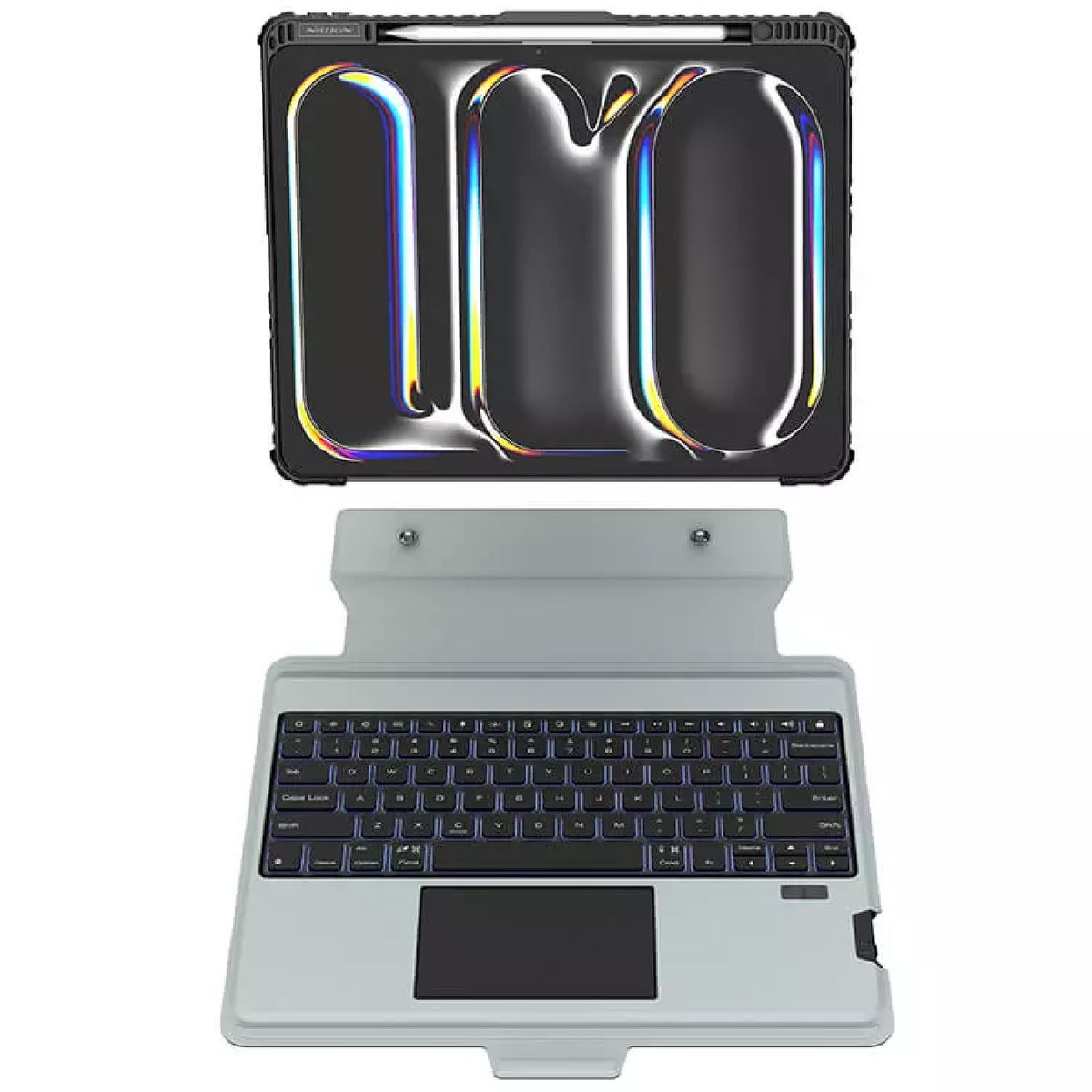 NILLKIN - Estuche y Teclado Compatible con iPad Pro 13 (2024) Nillkin Backlit