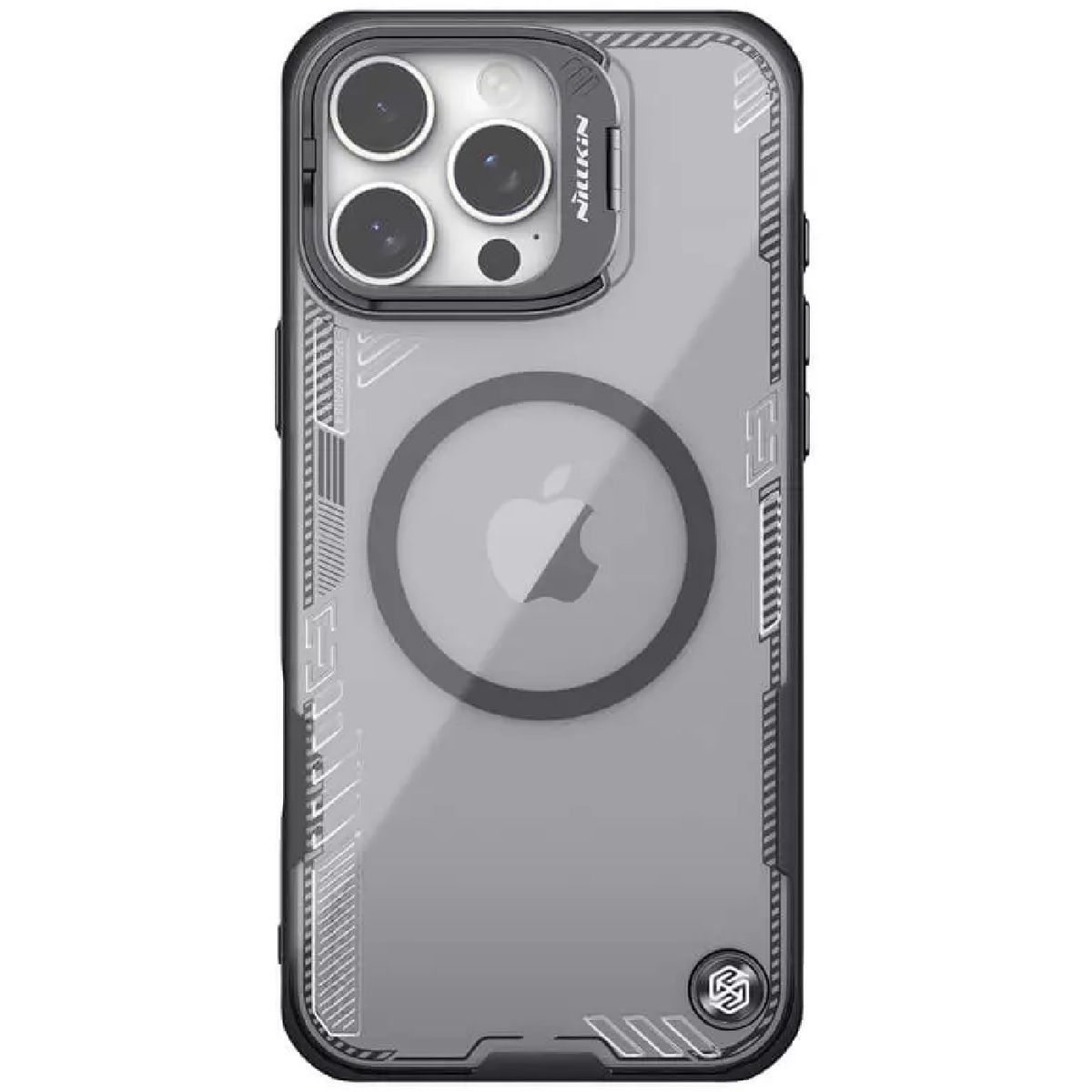 NILLKIN - Estuche Compatible con iPhone 16 Pro Nillkin Iceblade Prop Negro