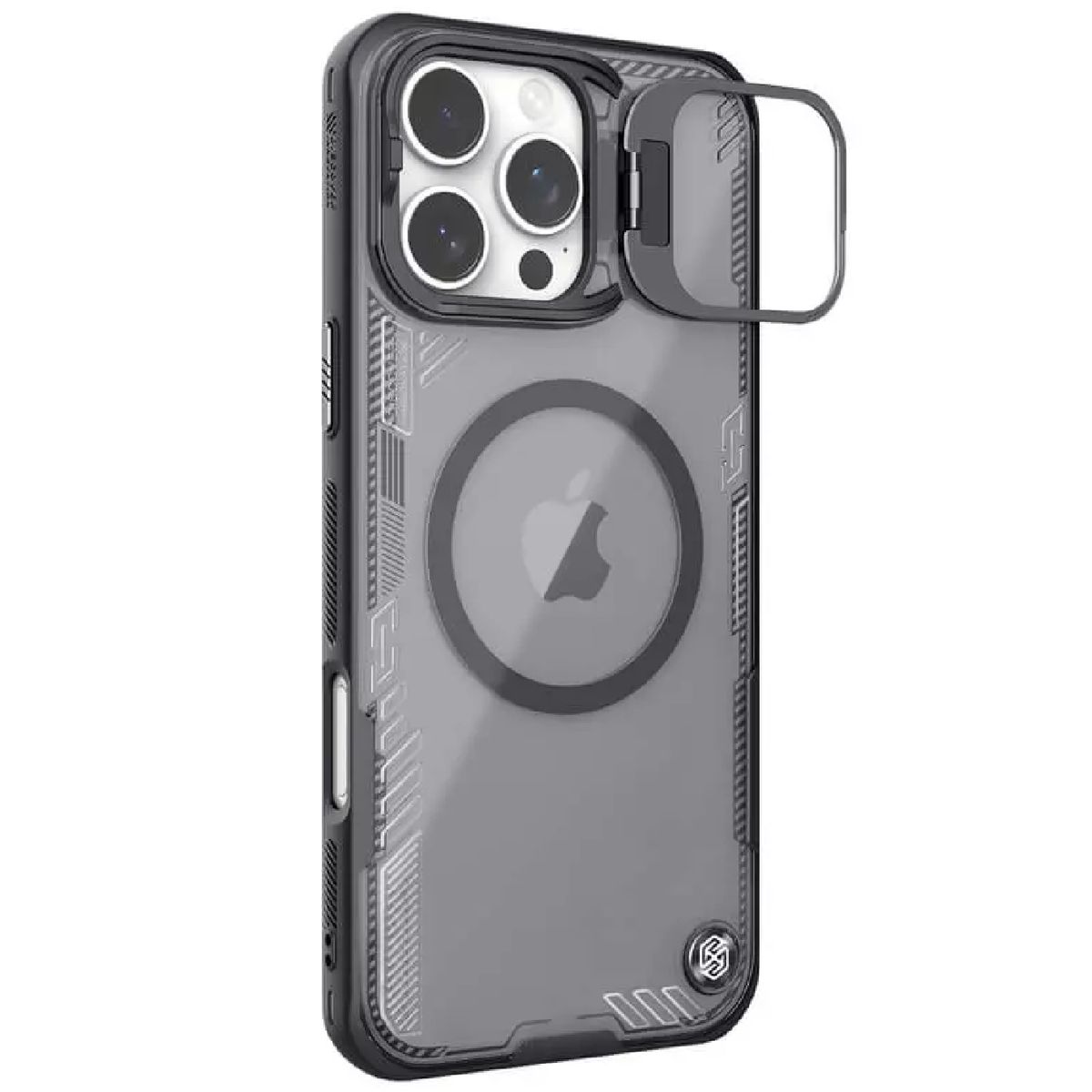 NILLKIN - Estuche Compatible con iPhone 16 Pro Nillkin Iceblade Prop Negro
