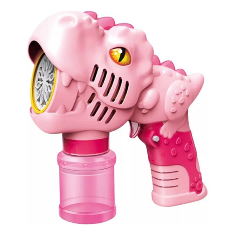 GENERICO - Burbujero Juguete 5866- C Dinosaurio Rosado Niños Niñas