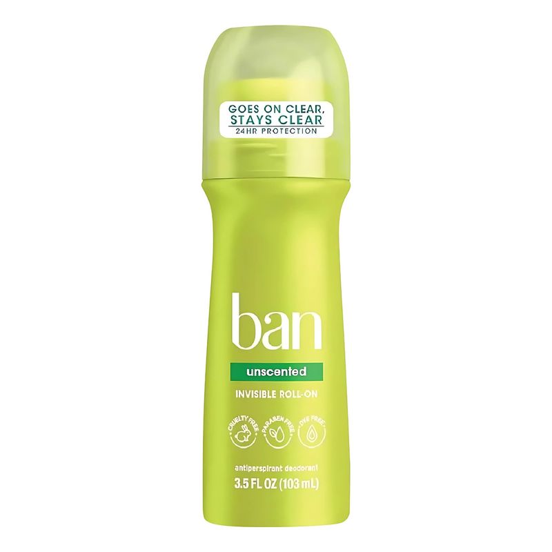 BAN - Desodorante Roll-on Ban Sin Fragancia 103ml