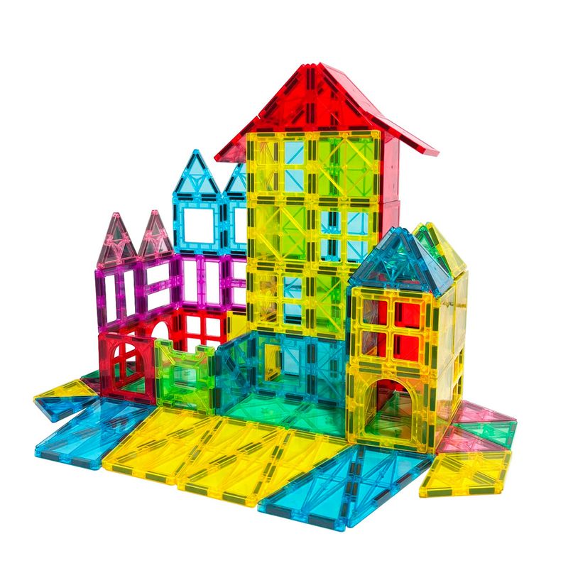 ENFANT'ASY - Bloques Fichas Magnéticas Juguete Construcción Niños 60pcs