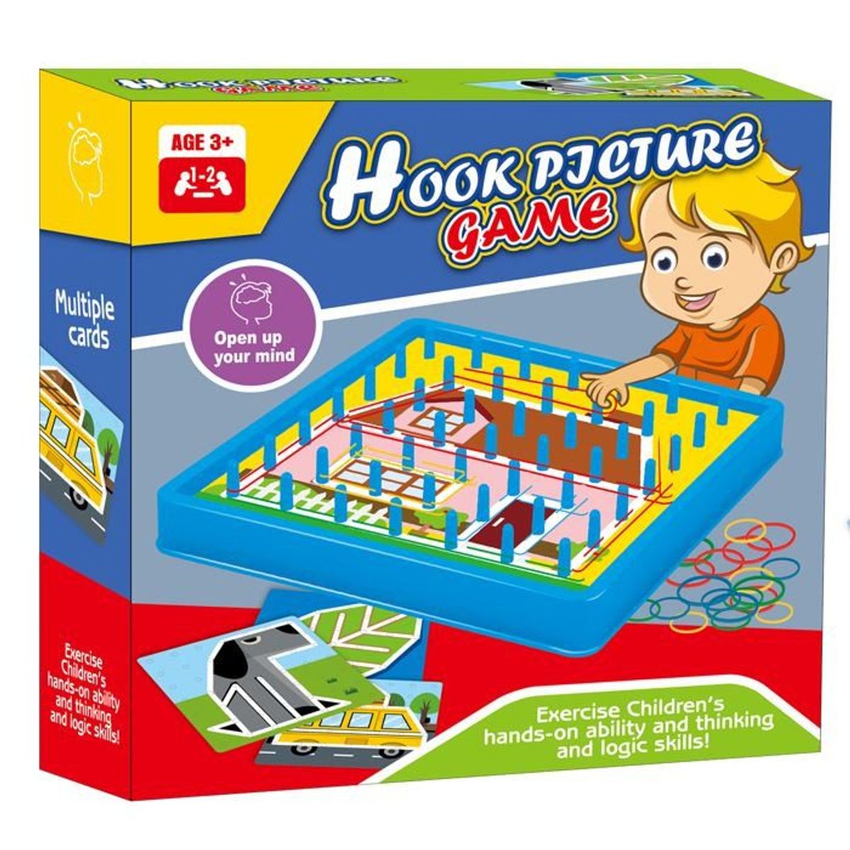 JUGANDO Y EDUCANDO - Juego De Mesa Didactico Imágenes Lógica Para Niños