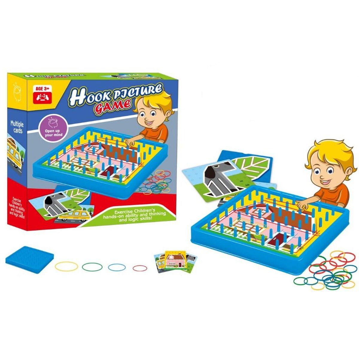 JUGANDO Y EDUCANDO - Juego De Mesa Didactico Imágenes Lógica Para Niños