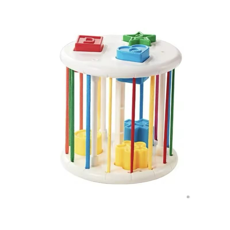 GENERICO - Cubo Sensorial  Bebes Clasificador  Figuras Geometricas