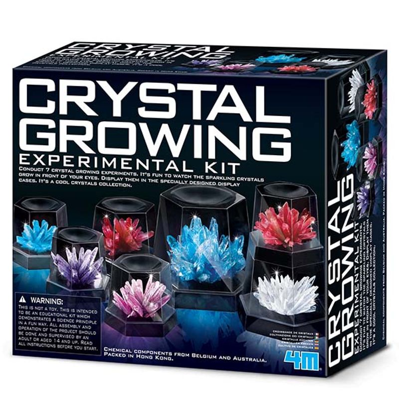 4M - KIT EXPERIMENTOS CON CRISTALES - NIÑOS - NIÑAS - CIENCIA