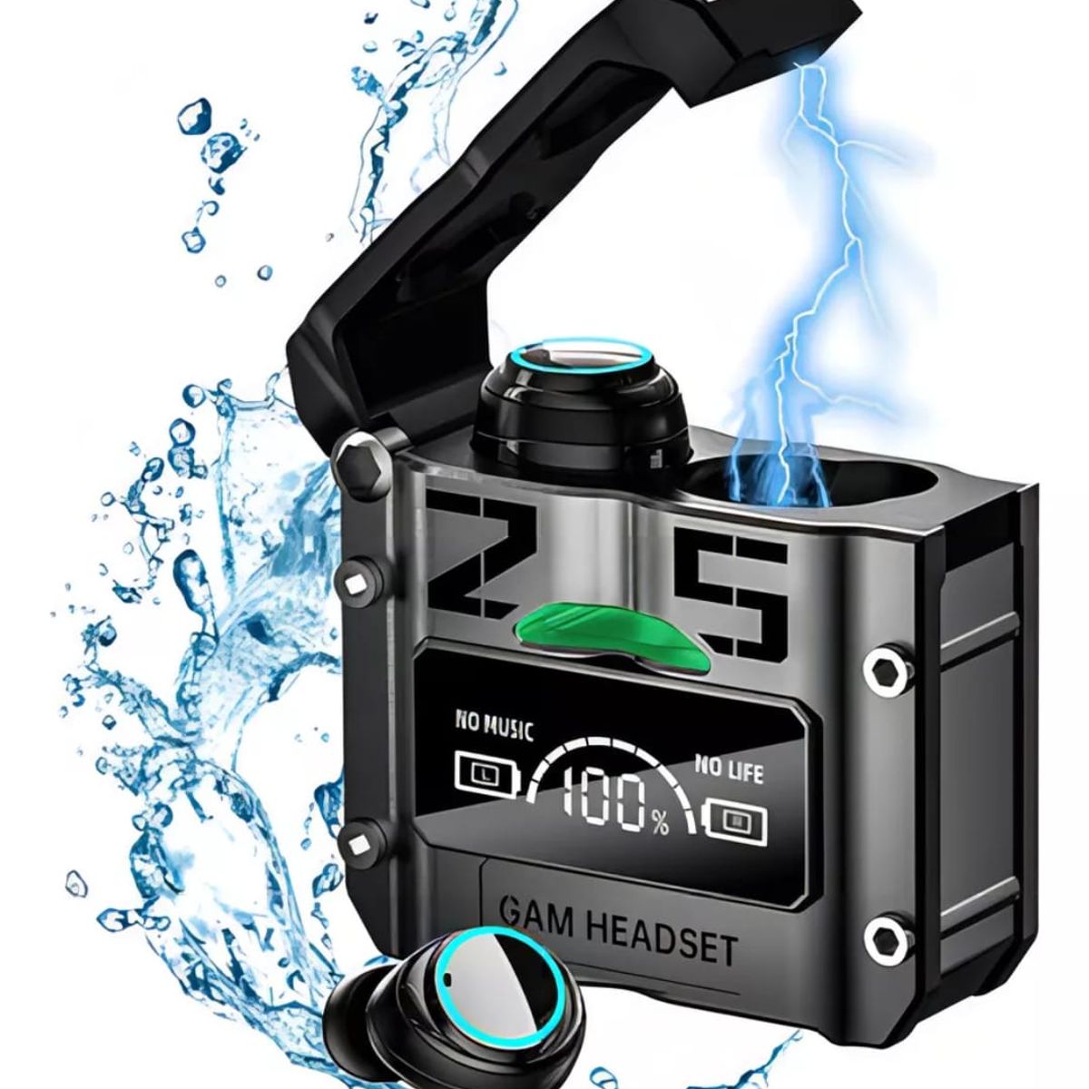 GENERICO - Audífonos Inalámbricos Gamer Bluetooth 5.3 M25 Táctil Hi-fi