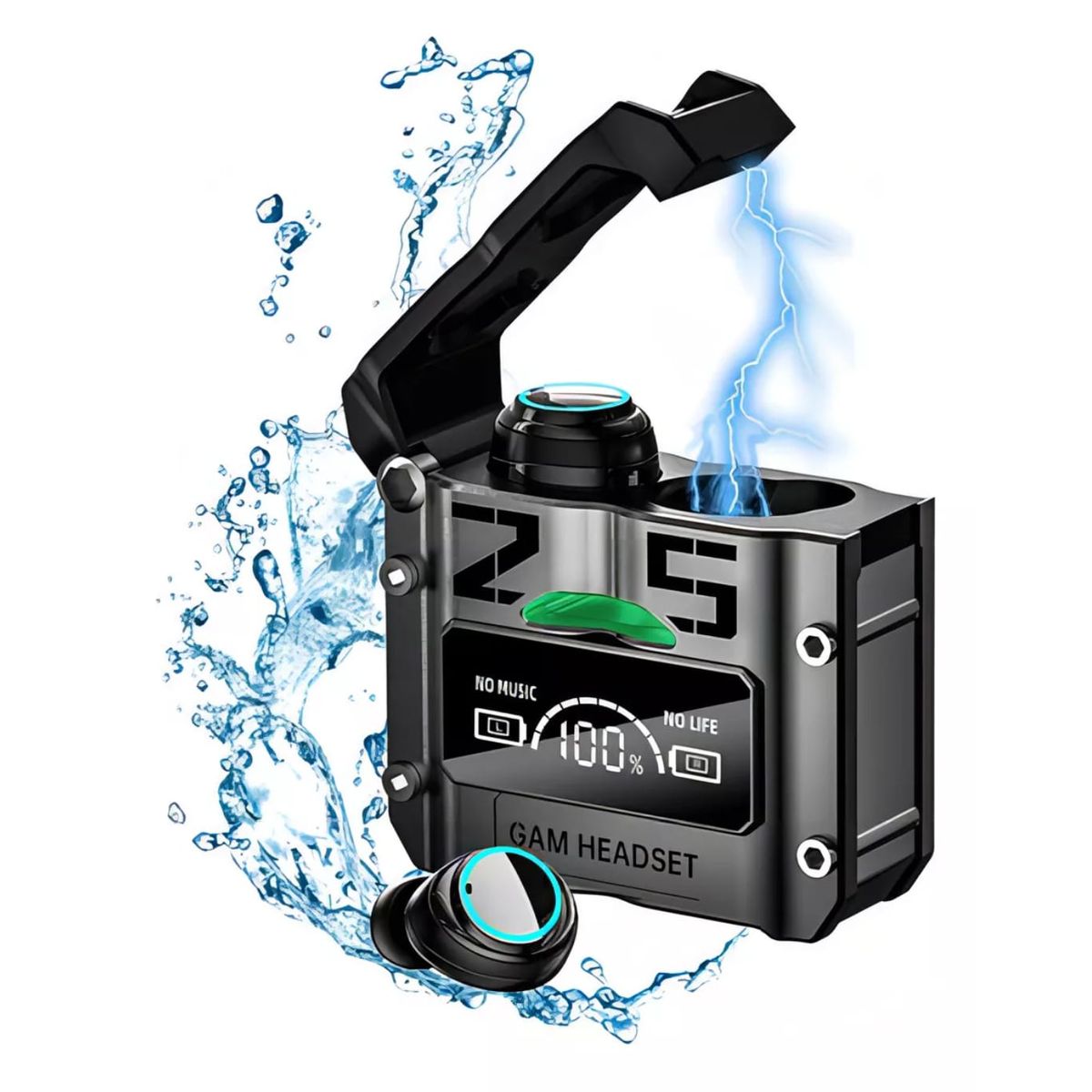 GENERICO - Audífonos Inalámbricos Gamer Bluetooth 5.3 M25 Táctil Hi-fi