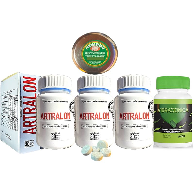 GENERICO - X3 ARTRALON ELIMINA EL DOLOR ARTICULAR ARTROSIS ARTRITIS GLUCOSAMINA