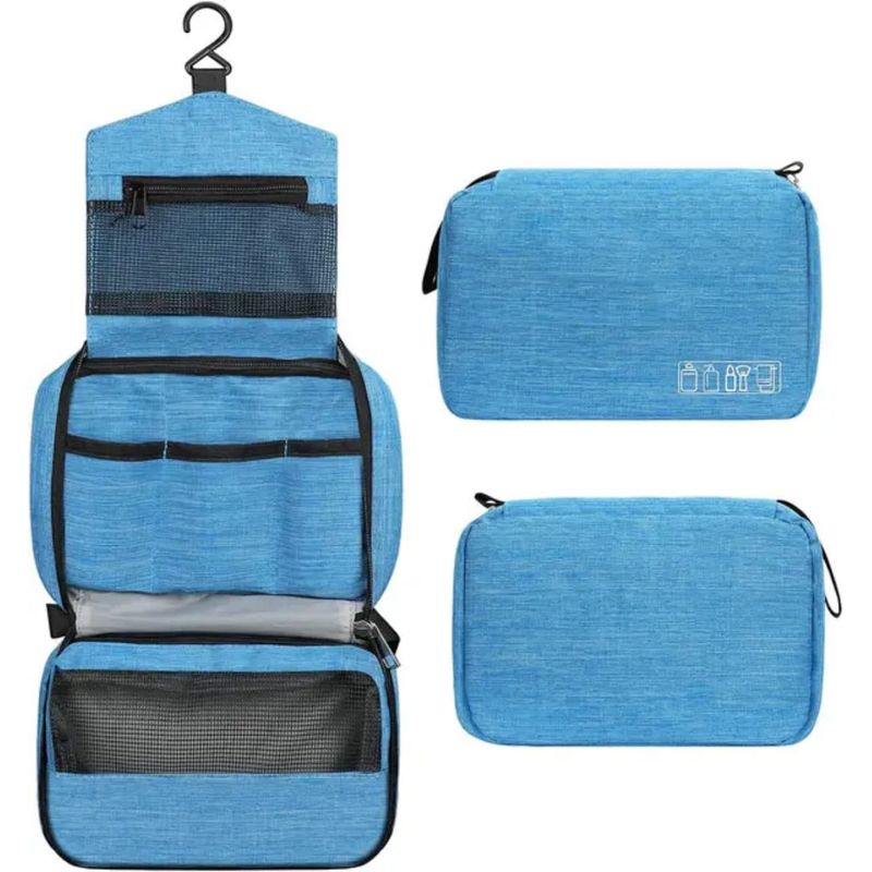 GENERICO - Organizador De Viaje Neceser De viaje Para Aseo Personal Azul claro