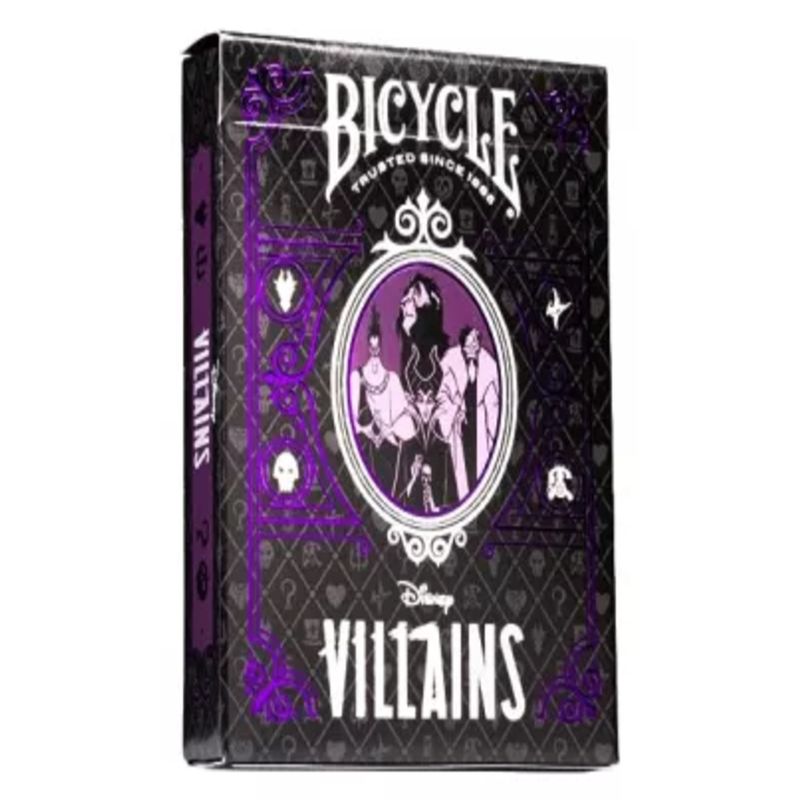 BICYCLE - Barajas Cartas Bicycle Villanos De Disney Naipes Original