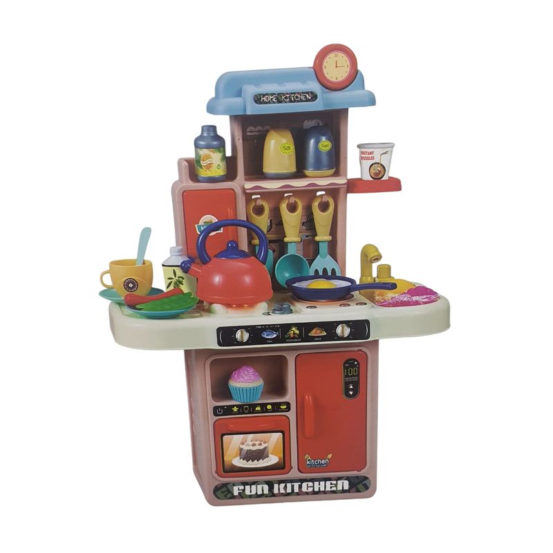GENERICO - COSINA LUCES AGUA REAL LAVAPLATOS JUGUETE DIDACTICO NIÑOS