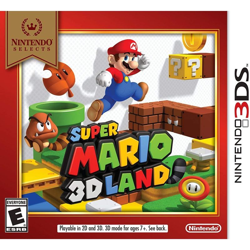 NINTENDO - Videojuegos Nintendo selecciona Super Mario 3D Land 3DS
