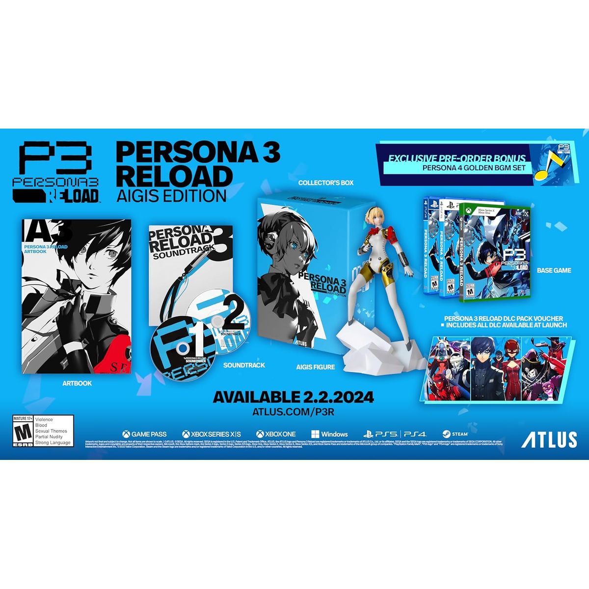 SEGA - Persona 3 Reload: Collector’s Edition - PlayStation 5