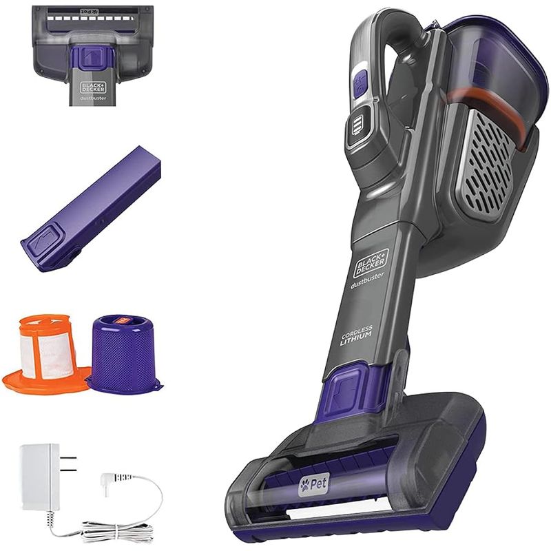 BLACK+DECKER - Aspiradora de mano sin cable  Modelo HHVK515JP07