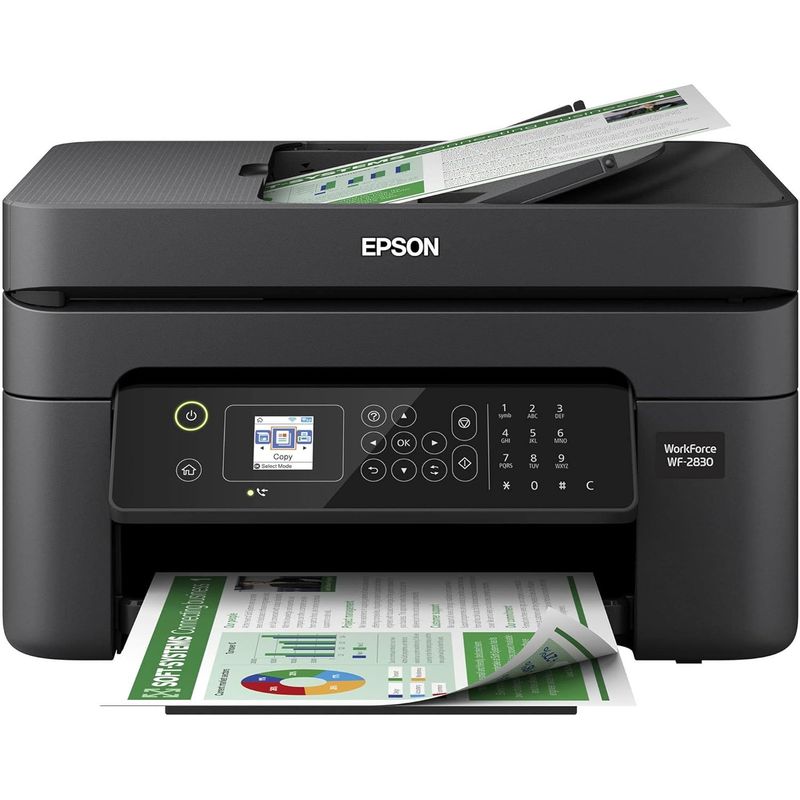 EPSON - Impresora multifuncional Epson WF-2930, escanea, copia, fax
