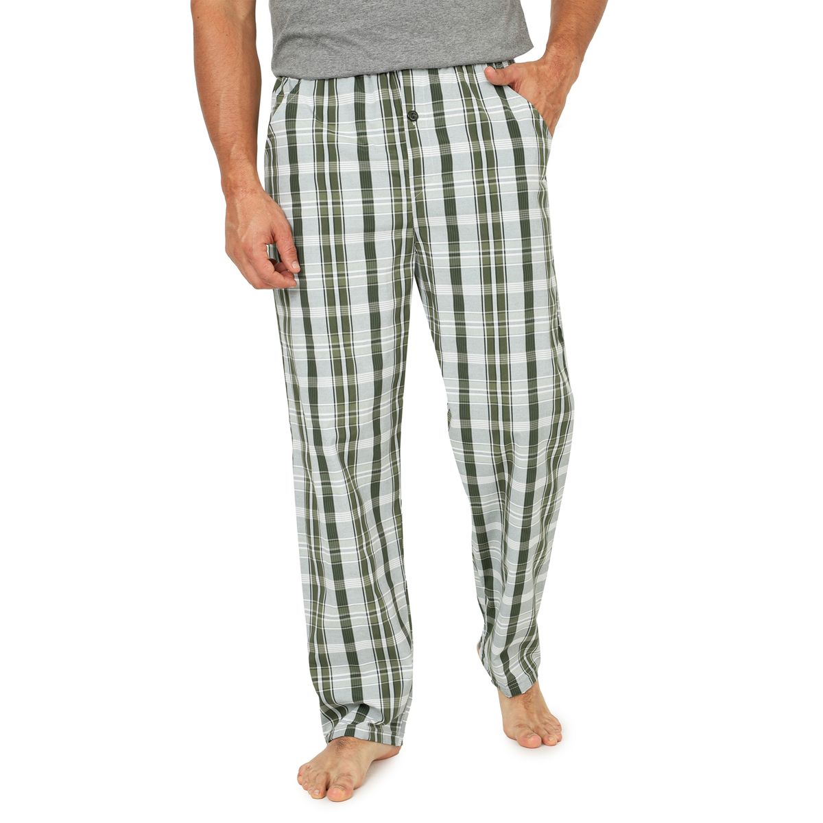 SANTANA - Pantalón Hombre Antonio Santana Verde Oscuro