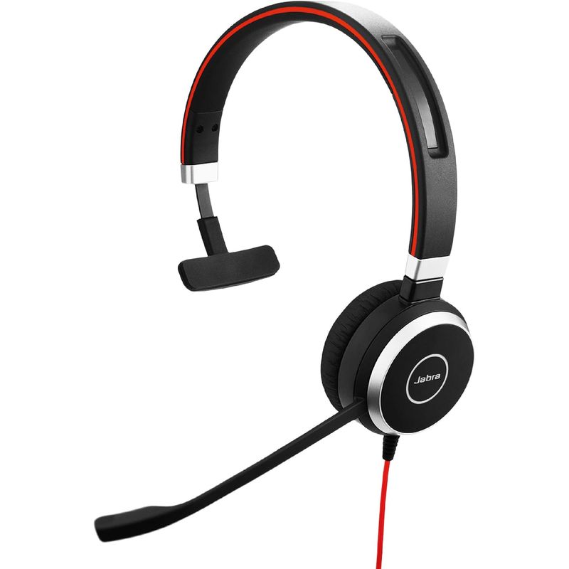 JABRA - Auricular Jabra Evolve 40 UC, Conexión USB/3.5mm, Cómodo