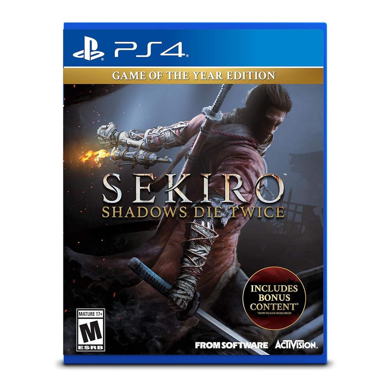 ACTIVISION - Videojuego Sekiro Las sombras mueren dos veces PlayStation 4
