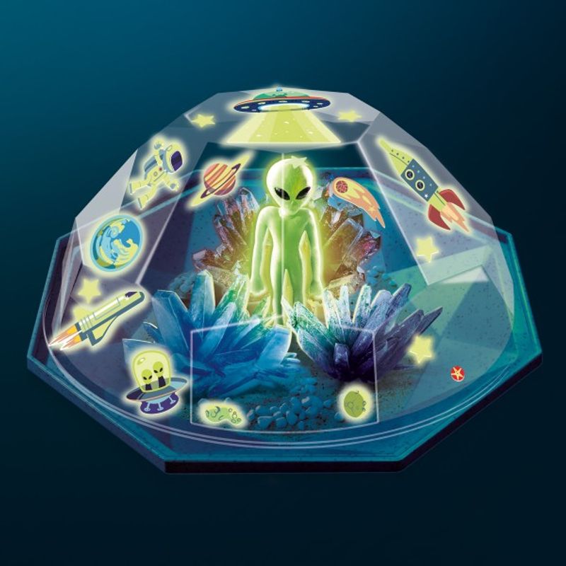 4M - TERRARIO ESPACIAL DE CRISTALES - KIT EDUCATIVO 4M