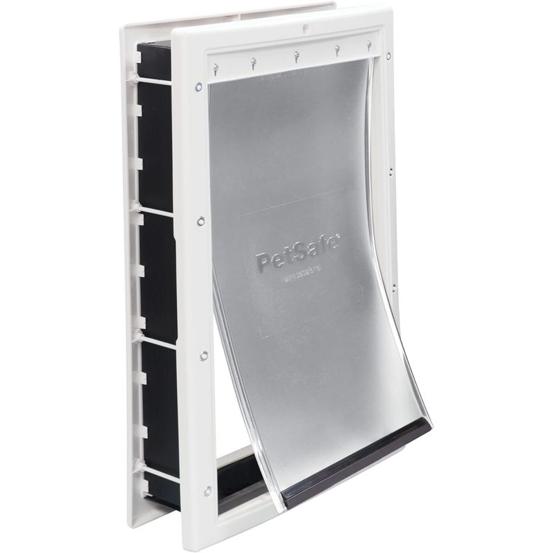 PETSAFE - Puerta de perro y gato NEVER RUST grande para mascotas