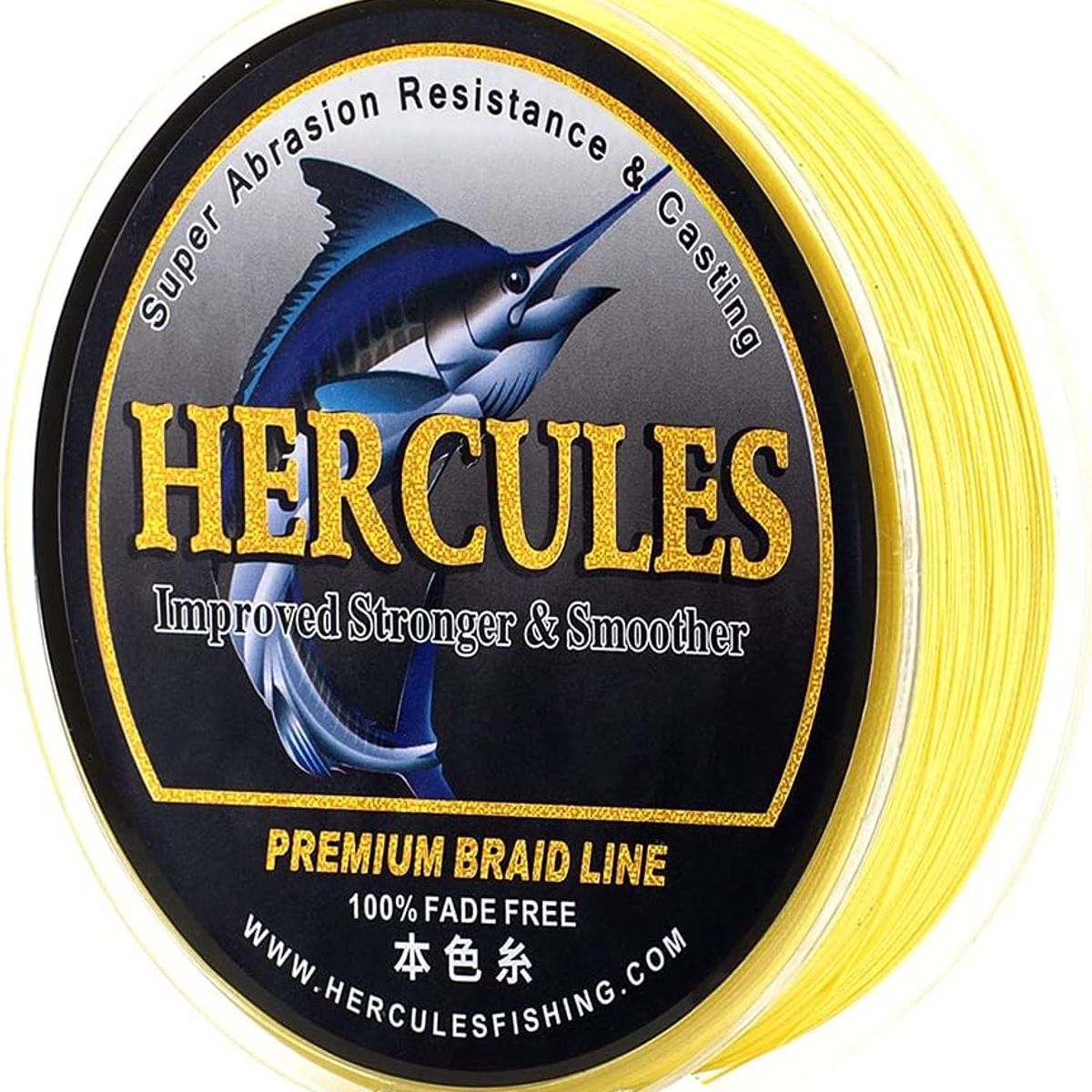 HERCULES - Línea de Pesca HERCULES 8 Trenzas PE 10-120lb 109-2187 Yds