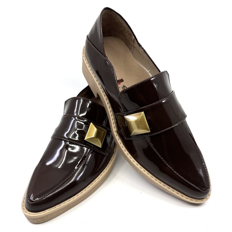 GENERICO - Calzado Sanic Mocasin para Mujer Fabricado 100% en Cuero