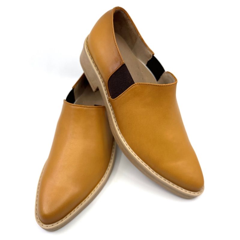 GENERICO - Calzado Sanic Mocasin para Mujer Fabricado 100% en Cuero