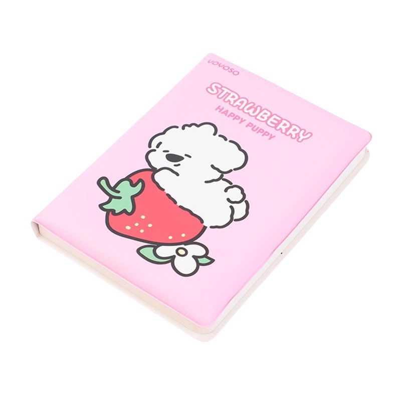 YOYOSO - CUADERNO PERRITO COLORIDO A5 - ROSADO