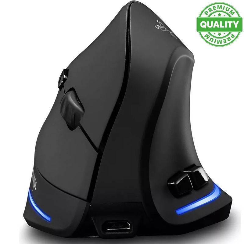 ONE PIXEL - Mouse Ergonomico Vertical Recargable Tipo C One Pixel