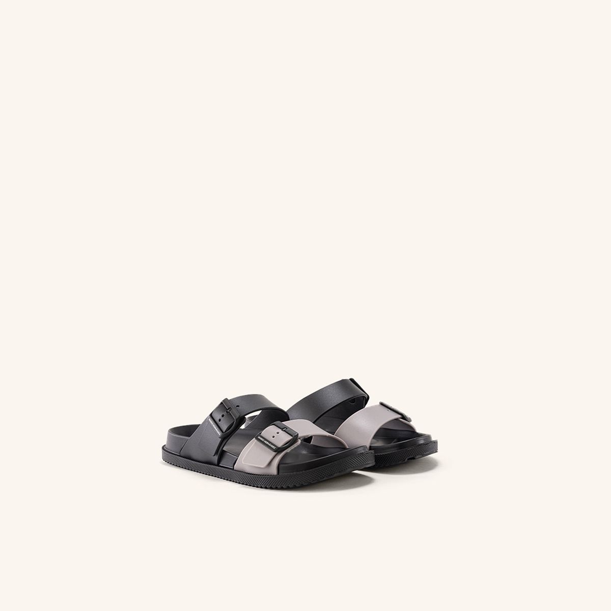 MARIO HERNANDEZ - Sandalia Riviera Negro Gris Beach