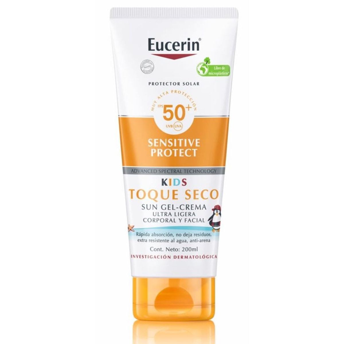 EUCERIN - Protector Solar Eucerin Kids Toque Seco SPF50+ X 200ml
