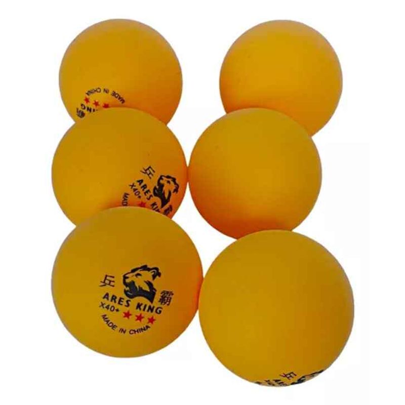 GENERICO - Pelotas Bolas Ping Pong 3 Estrellas Caja 6 Bolas Tenis Mesa