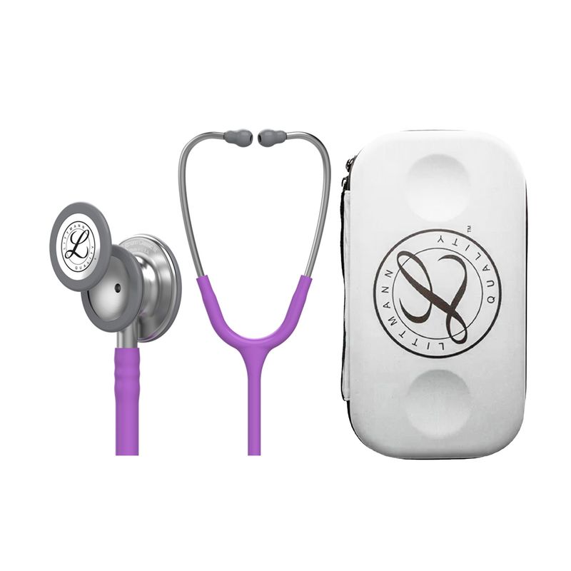 LITTMANN - Fonendoscopio Littmann Classic III Lavanda ref. 5832 + Estuche Rigido