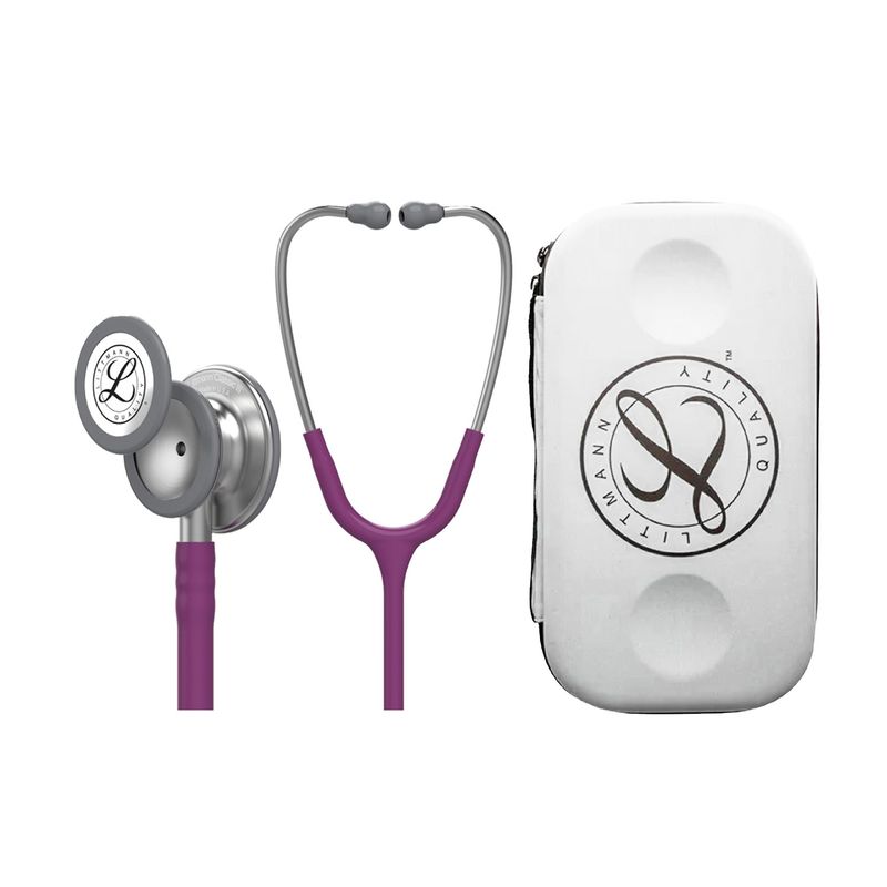 LITTMANN - Fonendoscopio Littmann Classic III Plum ref. 5831 + Estuche Rigido