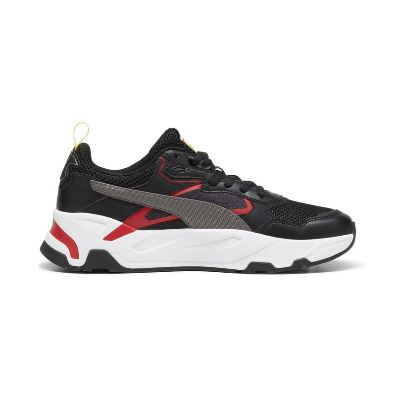 PUMA - Tenis Deportivos Ferrari Original Marca Puma Negro Hombre