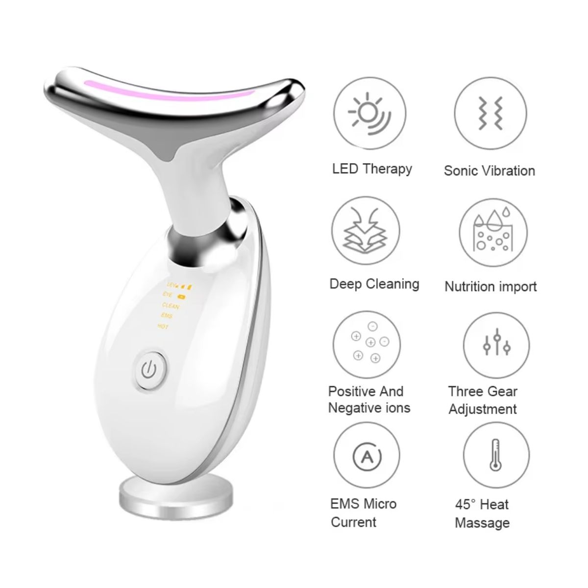 GENERICO - Masajeador reductor arrugas y papada ES-1081