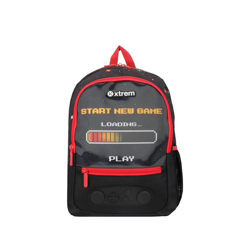 SAMSONITE - Morral Xtrem Logan 5Xt Negro/Rojo Niño