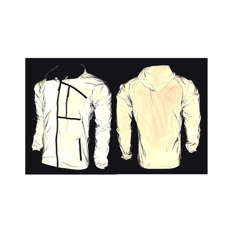 GENERICO - Chaqueta Moto Reflectiva Rompevientos 90%  Impermeable