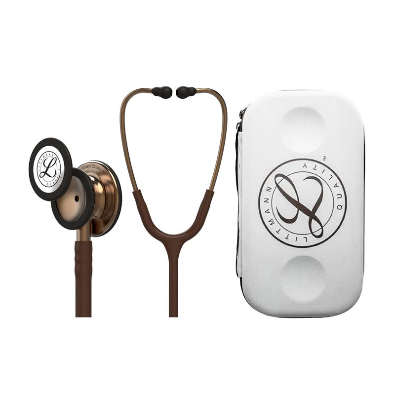 LITTMANN - Fonendoscopio Littmann Classic III Chocolate 5809 + Estuche Rigido