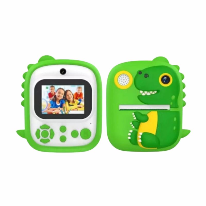 GENERICO - Cámara Instantánea Infantil Dinosaurio 1080p Hd Fotografía Y Video