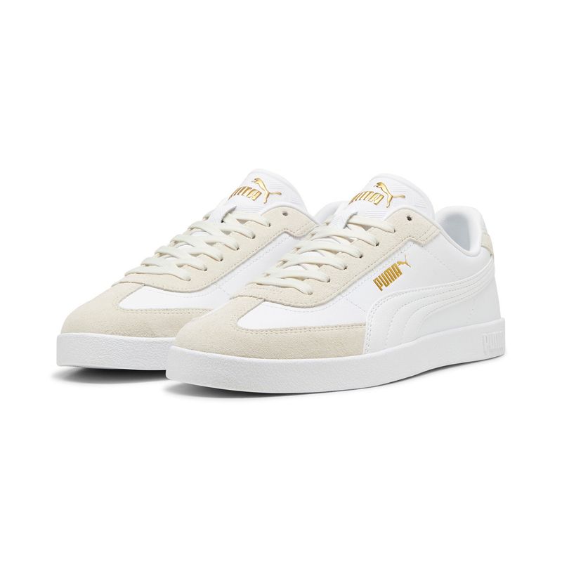 PUMA - Tenis Deportivos Club Era Marca Original Puma Blanco Hombre