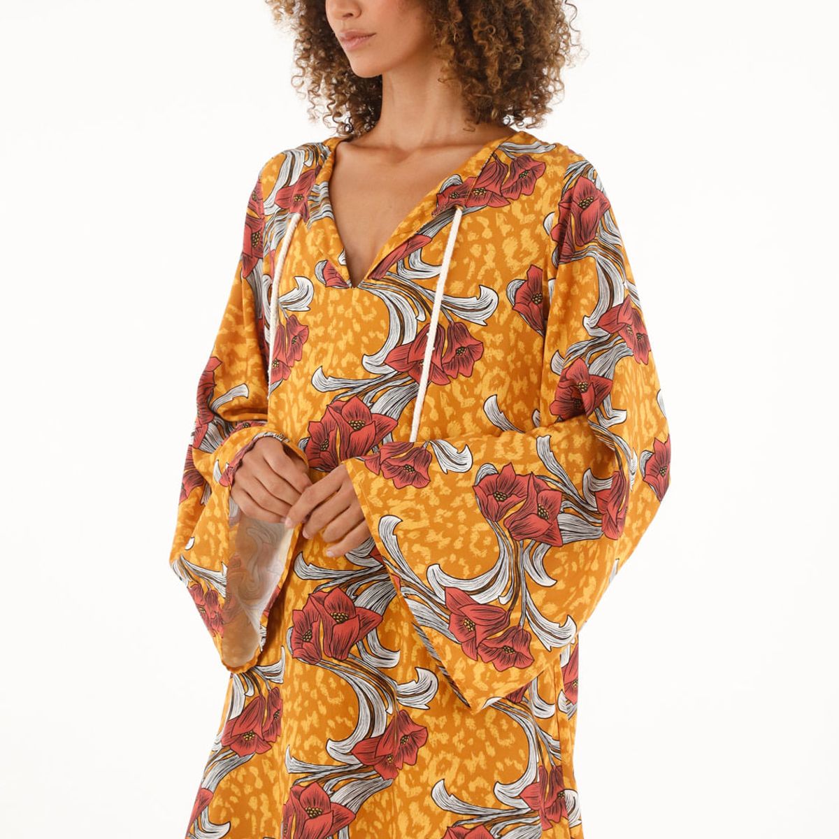 TENNIS - Vestido estampado corto para mujer