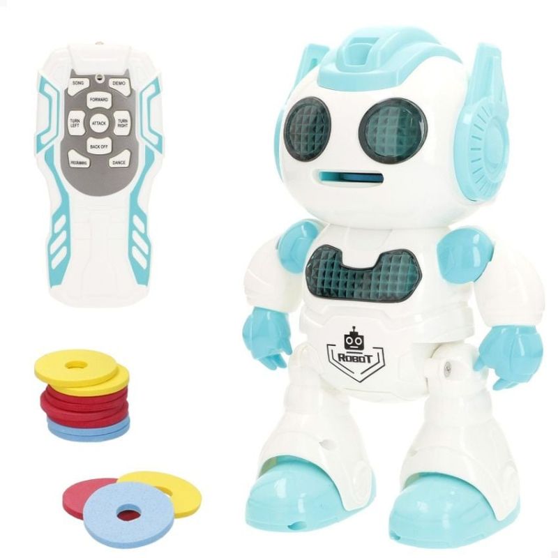 IMPORTADORA MAKA - Robot Dance Control Remoto Lanzador De Fichas
